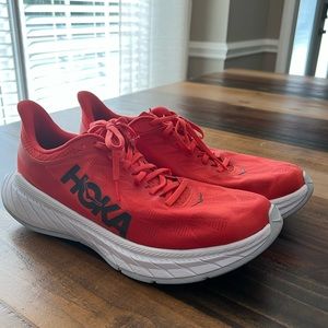 Mens Hoka One Carbon X running shoes